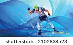 olympic games beijing 2022.the... | Shutterstock .eps vector #2102838523