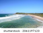 Small photo of Boulder beach, Ballina Shire, Australia