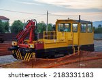 Train With Mounted Hydraulic...