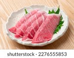 Small photo of fatty tuna sashimi otoro chutoro raw food