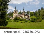 Small photo of Pelisor Castle is a small palace built in the vicinity of Peles Castle. Magnificent surroundings.
