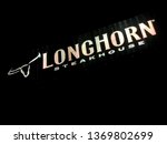 Lighted Longhorn Steakhouse...