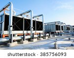 Sets Of Cooling Towers In Data...