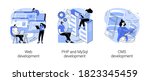 website architecture abstract... | Shutterstock .eps vector #1823345459