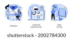 spyware development abstract... | Shutterstock .eps vector #2002784300