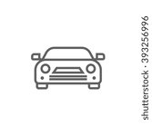 car line icon. | Shutterstock .eps vector #393256996