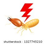 Termite With Thunder Symbol Red ...