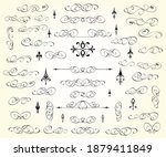 set of vintage elements... | Shutterstock .eps vector #1879411849