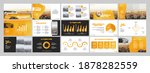 vector presentation templates.... | Shutterstock .eps vector #1878282559