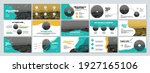 vector presentation templates.... | Shutterstock .eps vector #1927165106