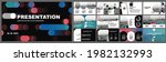 vector presentation templates.... | Shutterstock .eps vector #1982132993
