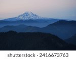 Small photo of The views from High Rock Lookout Cabin are dramatic in every direction. To the north is Mt. Rainier; to the east, Mt. Adams; Mt. St. Helens to the south; and the Olympic Mountains, far to the west.