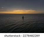 Sailboat Sunset Gulf Of Mexico...