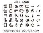 This is a simple, easy-to-use icon set for business use.