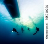 Small photo of Scuba divers at USA Vandenberg