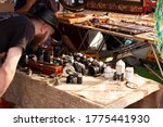 flea market vienna at... | Shutterstock . vector #1775441930