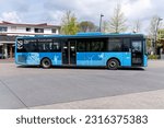 Small photo of EMMELOORD, NETHERLANDS - MAY 6, 2023: OV Regio Ijsselmond Iveco Crossway bus at Emmeloord bus station