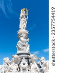 Small photo of Vienna, Austria 31 Aug 2023. Pallas Athena Brunnen: Athena's Wisdom, The Majestic Fountain Outside the Austrian Parliament.