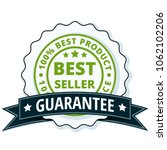best seller label illustration | Shutterstock .eps vector #1062102206