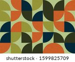 pattern with random colored... | Shutterstock .eps vector #1599825709