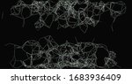 procedural network mesh art... | Shutterstock .eps vector #1683936409