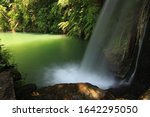 Small photo of alip bah waterfall in simalungun district