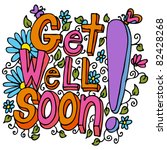 Floral Get Well Card Free Stock Photo - Public Domain Pictures