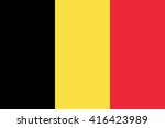 flag of belgium | Shutterstock .eps vector #416423989