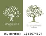 olive tree. extra virgin olive... | Shutterstock .eps vector #1963074829