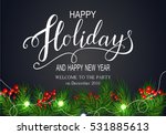 Holidays Greeting Card For...