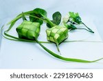 Small photo of Ketupat is made from coconut tree leaves, this ketupat is synonymous with Eid Muslims in IndonesiaKetupat is made from coconut tree leaves, this ketupat is synonymous with Eid Muslims in Indonesia