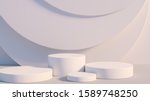 product setting podium white... | Shutterstock . vector #1589748250