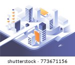 augmented reality concept.... | Shutterstock .eps vector #773671156