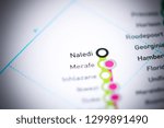 Small photo of Naledi Station. Johannesburg Metro map.