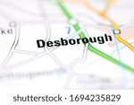 Small photo of Desborough on a geographical map of UK