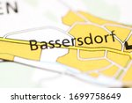 bassersdorf on a geographical... | Shutterstock . vector #1699758649