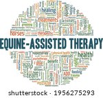 Equine Assisted Therapy Vector...