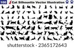 collection of 100 cat...