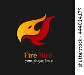 fire logo design template.... | Shutterstock .eps vector #444014179