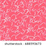 vector  seamless  abstract pink ... | Shutterstock .eps vector #688593673