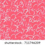 seamless  abstract pink... | Shutterstock . vector #711746209