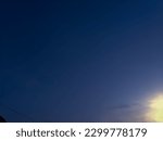 Image of a dark blue sky with a ...