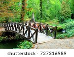Beautiful Wooden Vintage Bridge ...