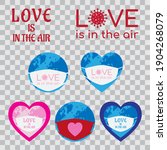 Concept Badges About Love In...