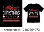 merry christmas t shirt design...