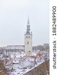 Old Town Of Tallinn In Estonia. ...