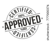 Approved Certified Quality...