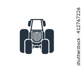 tractor front | Shutterstock .eps vector #412767226