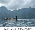 Small photo of Lake Holon or also known as “The Crown Jewel of the South is located in the province if South Cotabato, Philippines.