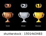 Trophy Cup  Award  Vector Icons....